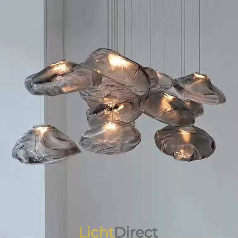 Creatieve Scandinavische hanglamp Glazen kroonluchter Kunst Hanglamp