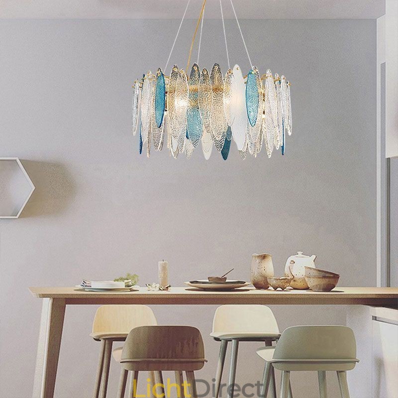 Moderne elegante glazen hanglamp