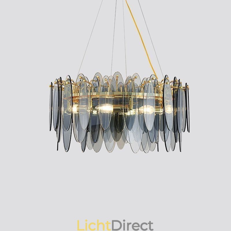Moderne elegante glazen hanglamp