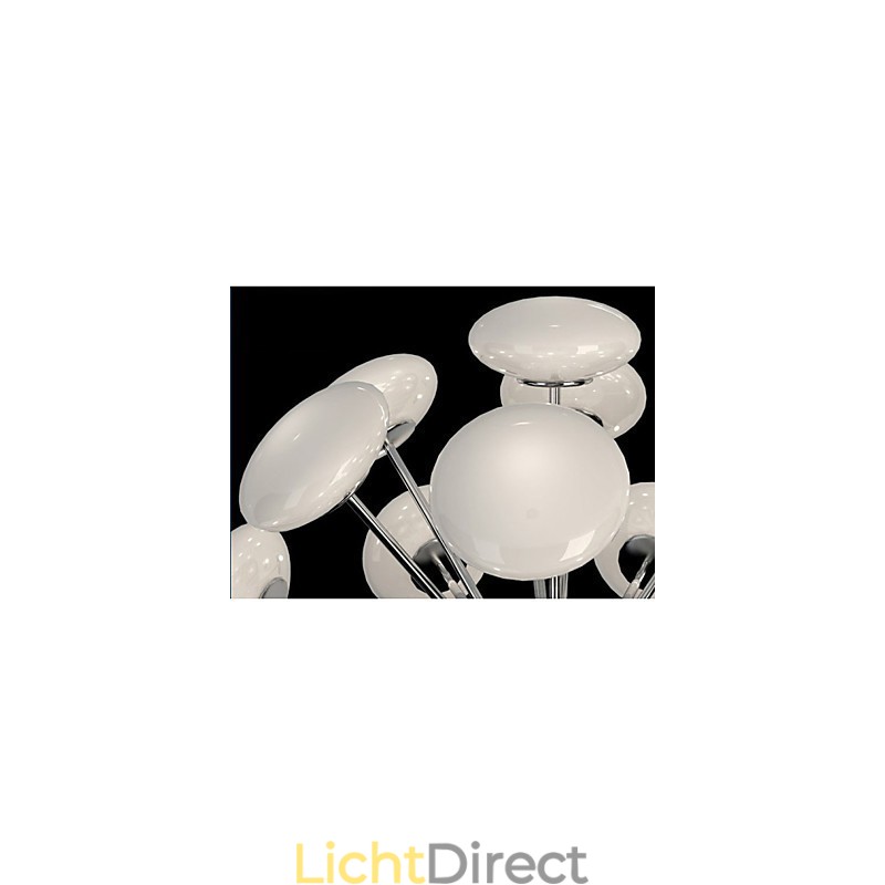 ModernYestaurant Lamp Eenvoudige Ronde Glazen Kunst Hanglamp Europese Stijl