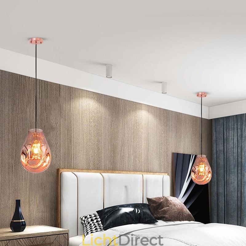 Kleurrijke hanglamp zeepbel glazen plafondlamp eilandlamp