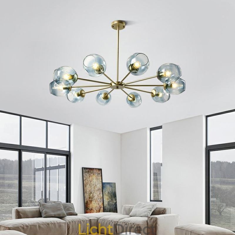 Nordic Glazen Hanglamp Magische Bonen Vorm Lamp Kroonluchter Verlichting
