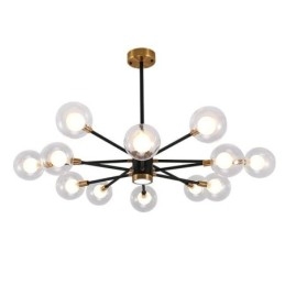 Nordic Glazen Hanglamp Melkwitte Ronde Lamp Kroonluchter Verlichting