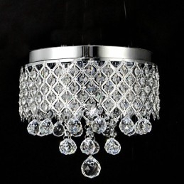 Traditionele klassieke kristalchroom metalen inbouw