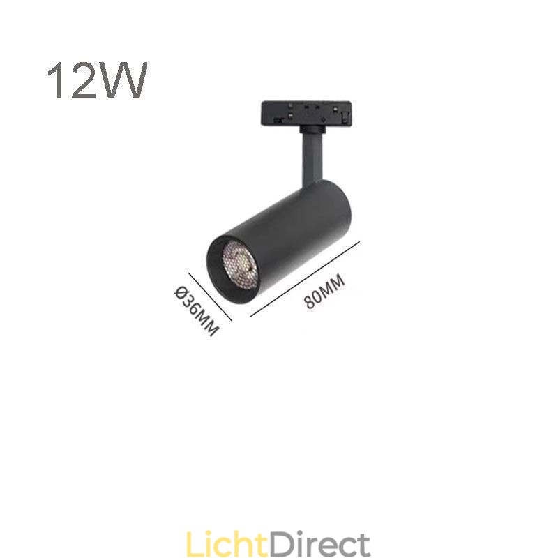 Circulair railsysteem Magnetische inbouwrailverlichtingsarmatuur 120cm
