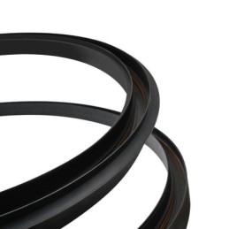 Verzonken rails voor verlichting Ronde magnetische aluminium railstrips