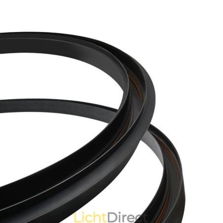 Verzonken rails voor verlichting Ronde magnetische aluminium railstrips Verzonken rails voor verlichting Ronde magnetische aluminium railstrips