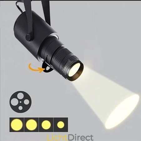 Spotlight Stage KTV Plafondspotlight 4 niveaus van diafragma-aanpassing Spotlight Stage KTV Plafondspotlight 4 niveaus van diafragma-aanpassing