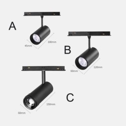 Magnetische railspot Inbouwspot Spotlight