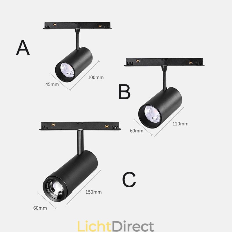 Magnetische railspot Inbouwspot Spotlight