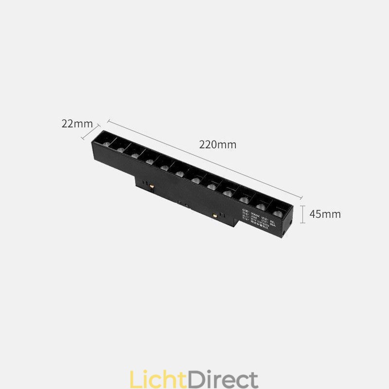 Inbouwspot Magnetische railverlichting Decoratieve verlichting 6M 36V