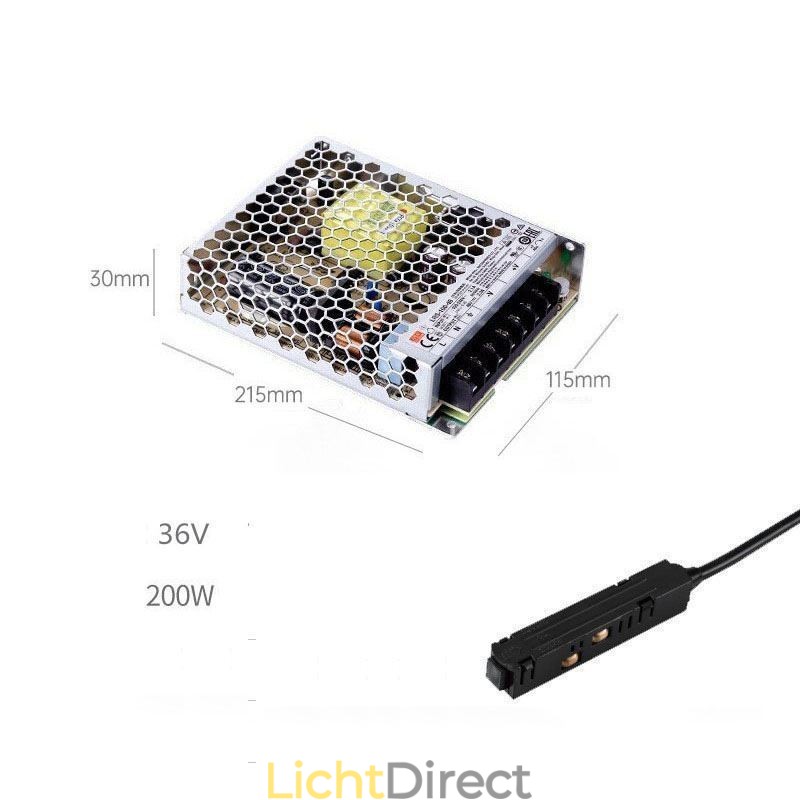 Magnetische railverlichting inbouwspot decoratieve verlichting 6M*2