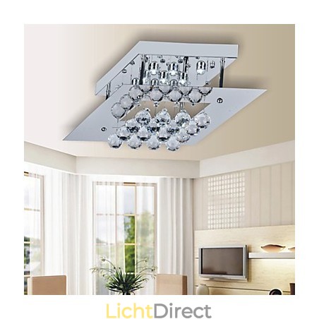 Moderne eigentijdse kristal gegalvaniseerde metalen inbouw Moderne eigentijdse kristal gegalvaniseerde metalen inbouw
