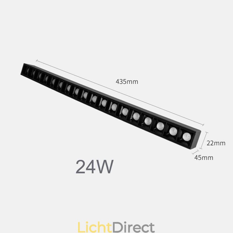 Verzonken railroosterspot Stripspot Magnetische railroosterspot 36V