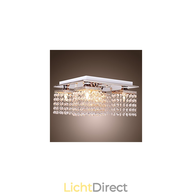 Plafondlamp Kristal Modern 5 Lampen