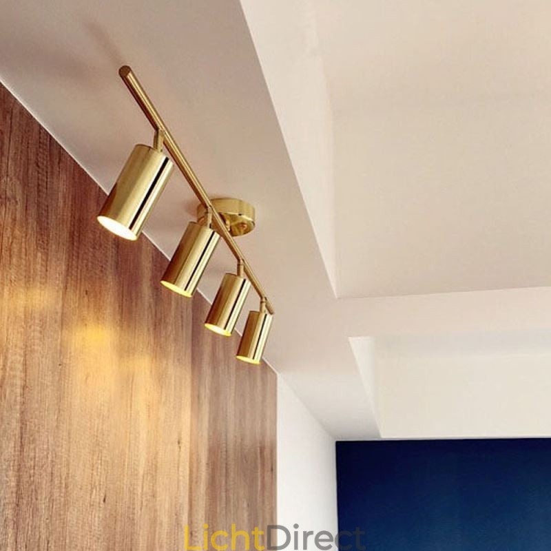 Moderne eenvoudige spot aluminium plafondraillamp