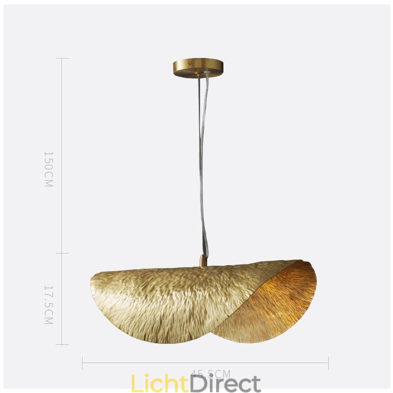 Puur messing traditionele klassieke hanglamp metaal