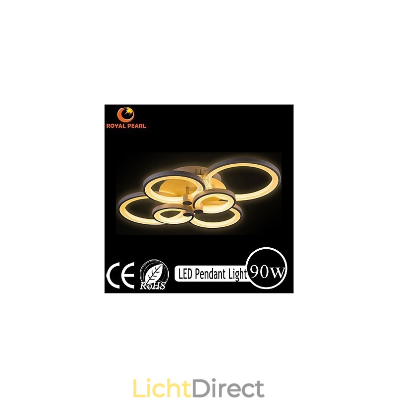Elegante design plafondlamp van acryl