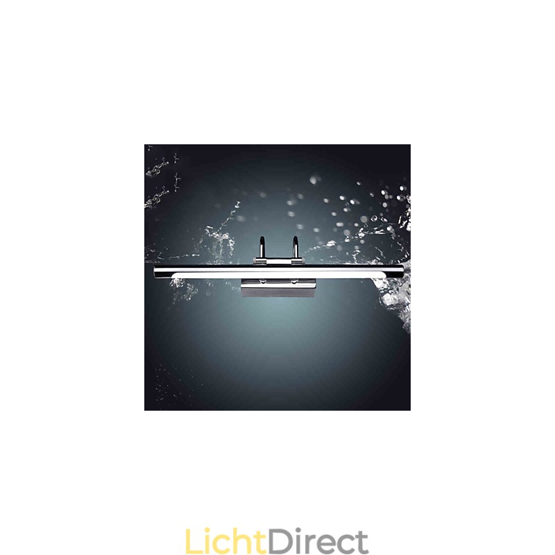 RVS Spiegellampen Acryl Badkamer Wandlampen Make-up Lampen Koud Wit Warm Wit (Afmeting: 57X13.5X15)