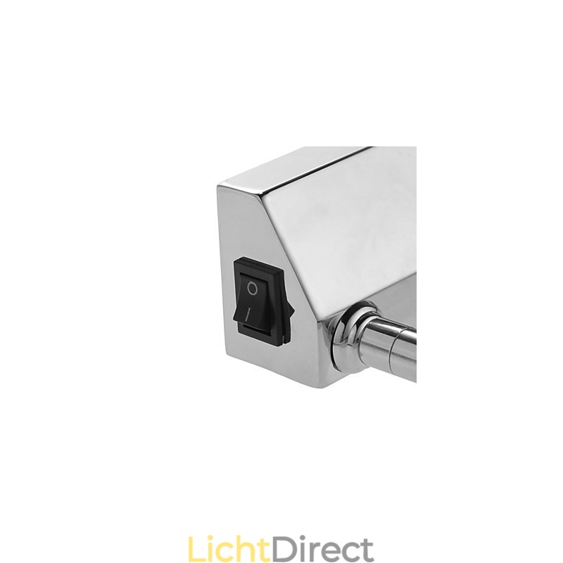 RVS Spiegellampen Acryl Badkamer Wandlampen Make-up Lampen Koud Wit Warm Wit (Afmeting: 57X13.5X15)
