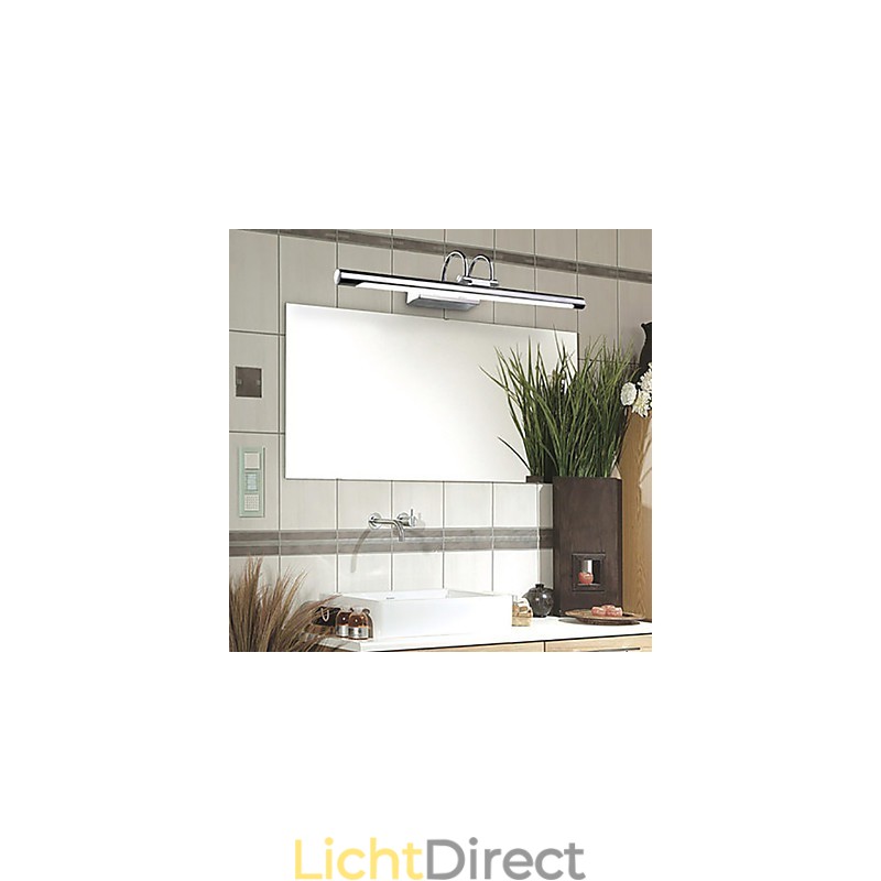 RVS Spiegellampen Acryl Badkamer Wandlampen Make-up Lampen Koud Wit Warm Wit (Afmeting: 57X13.5X15)