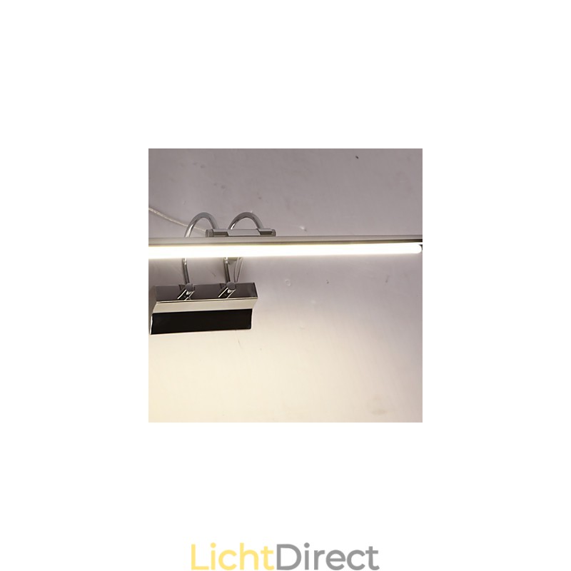 RVS Spiegellampen Acryl Badkamer Wandlampen Make-up Lampen Koud Wit Warm Wit (Afmeting: 57X13.5X15)