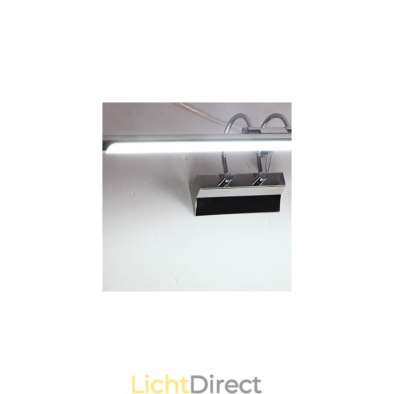 RVS Spiegellampen Acryl Badkamer Wandlampen Make-up Lampen Koud Wit Warm Wit (Afmeting: 57X13.5X15)