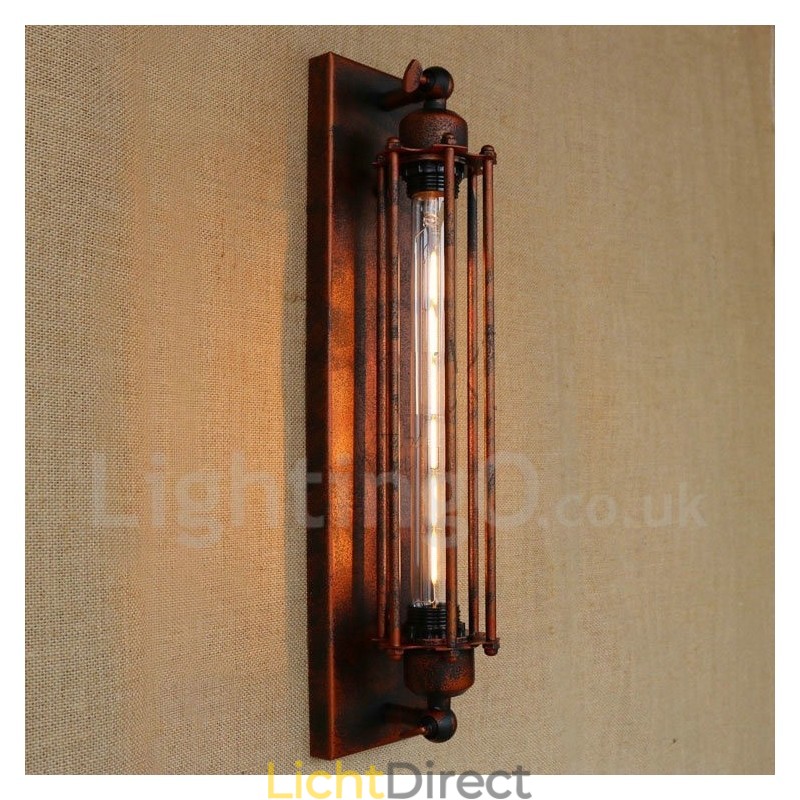 Europa Retro Kledingwinkel Restaurant Scène Decoratieve Kunst Wandlamp