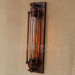 Europa Retro Kledingwinkel Restaurant Scène Decoratieve Kunst Wandlamp