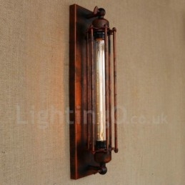 Europa Retro Kledingwinkel Restaurant Scène Decoratieve Kunst Wandlamp