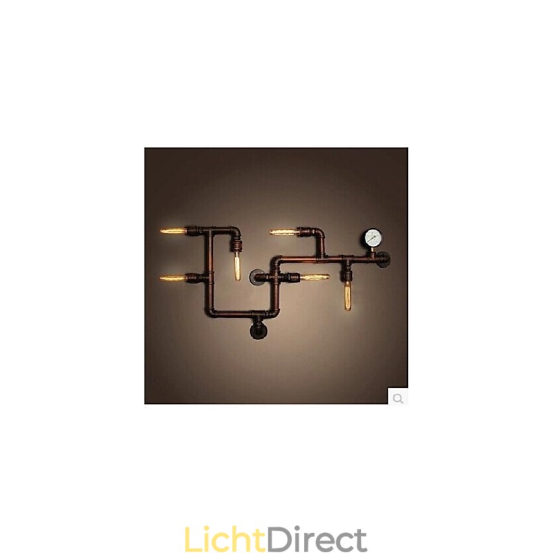 Wandlampen Rustiek Lodge Metaal