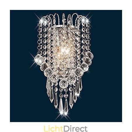 Kristallen inbouw wandlampen Modern Hedendaags Metaal