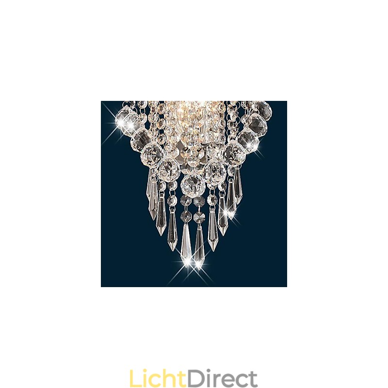 Kristallen inbouw wandlampen Modern Hedendaags Metaal