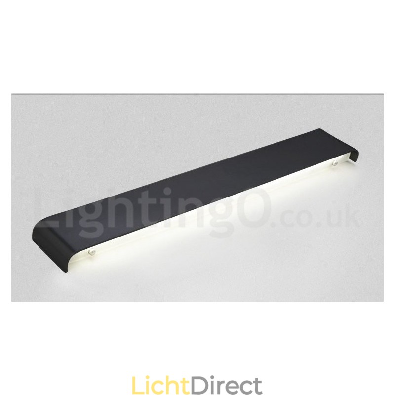 Lange moderne eigentijdse wandlampen en wandlampen voor binnen Metalen wandlamp IP 44 voor badkamer Slaapkamer Woonkamer