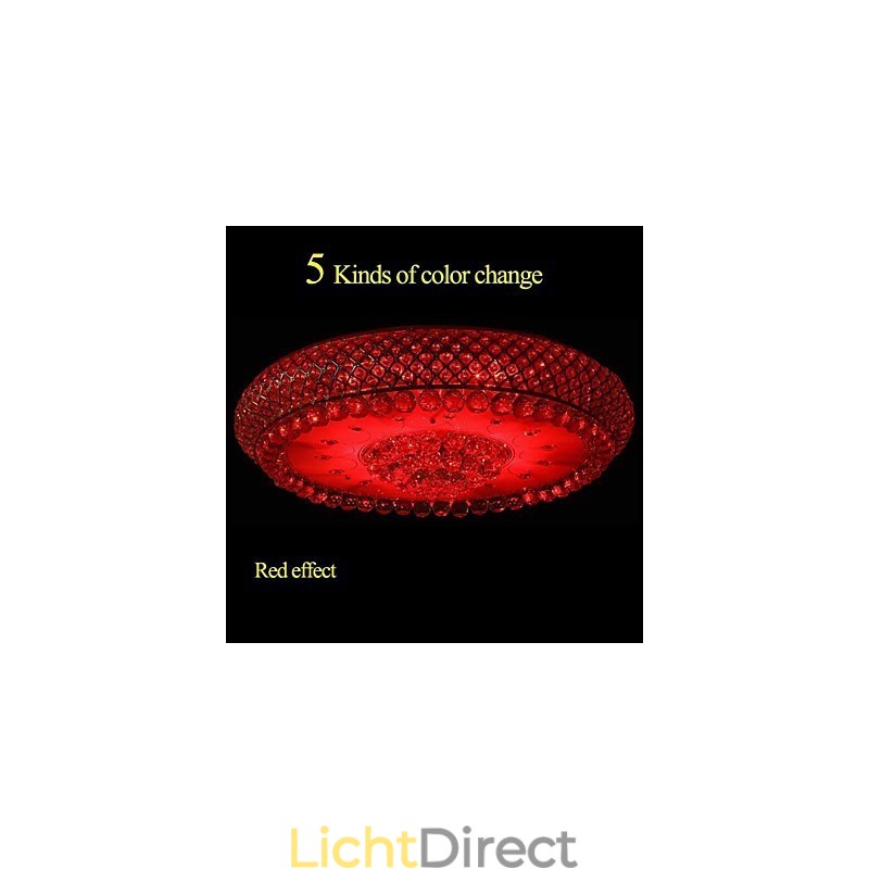 Ronde Kristallen Absorb Koepellamp Plafondlamp Diameter 80CM Bevat 15 Lampen