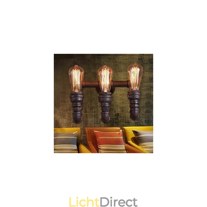 Wandlampen Mini Stijl Rustieke Lodge Metaal