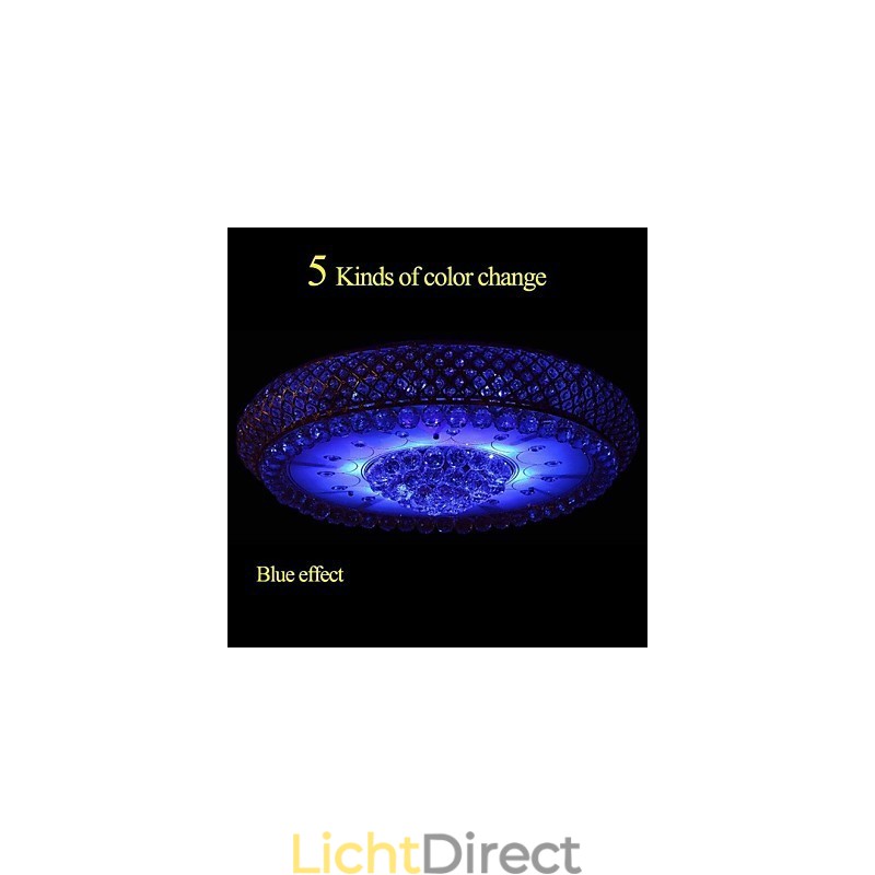 Ronde Kristallen Absorb Koepellamp Plafondlamp Diameter 80CM Bevat 15 Lampen