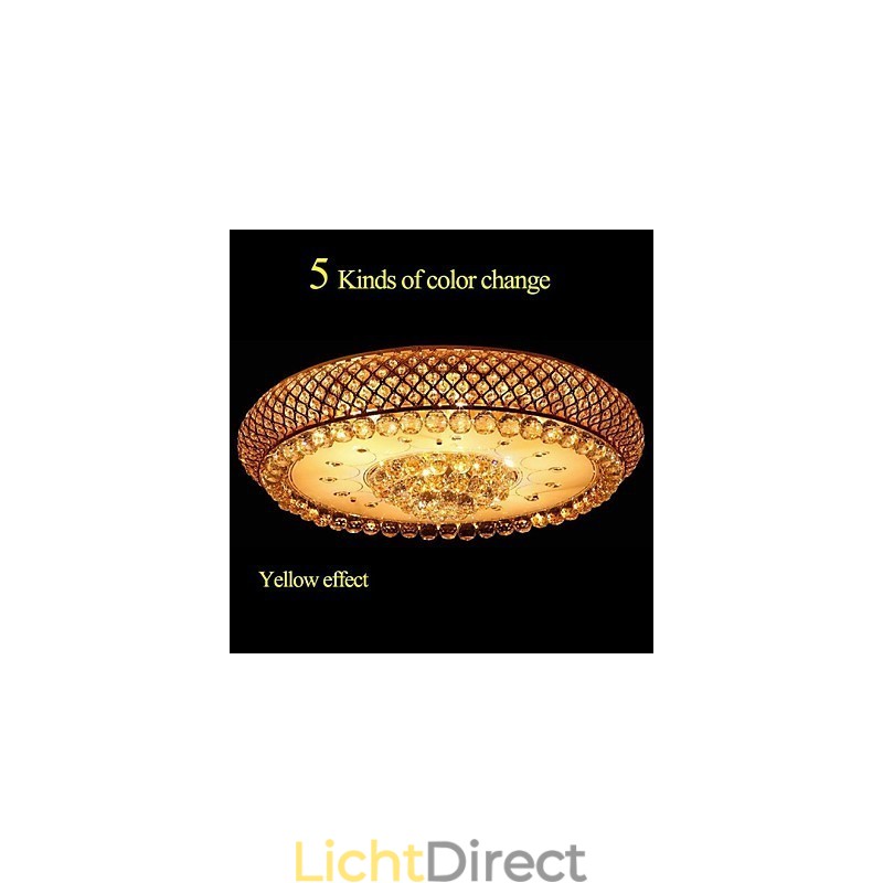 Ronde Kristallen Absorb Koepellamp Plafondlamp Diameter 80CM Bevat 15 Lampen