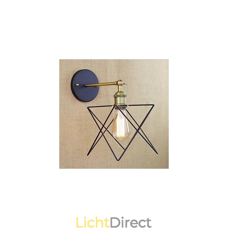 Amerikaanse slaapkamerversiering Wandlamp Smeedijzeren traplamp Gang Gangproces