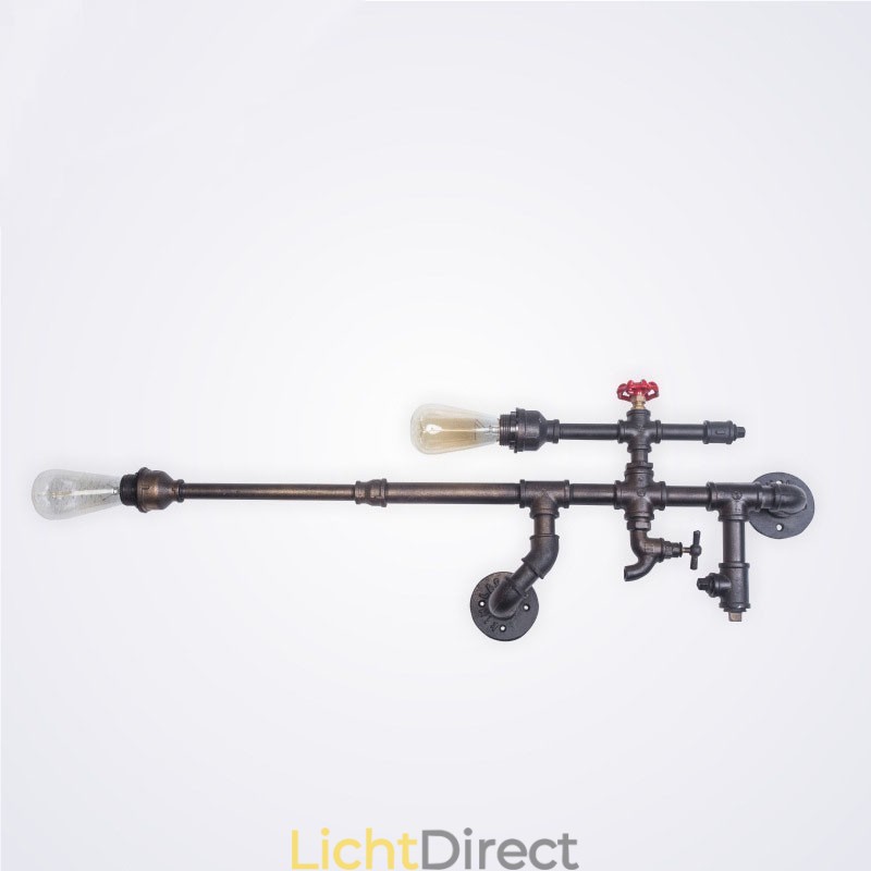 Vintage Industriële Wandlamp Badkamer Keuken Eetkamer Pijp Edison Licht Luxe Eetkamer Bar Wandlampen Lamparas FJ DB2 014A0