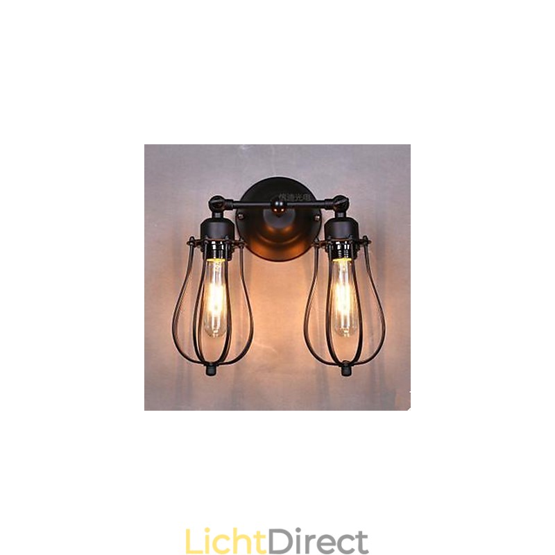 Township Dubbele Grapefruit Wandlamp