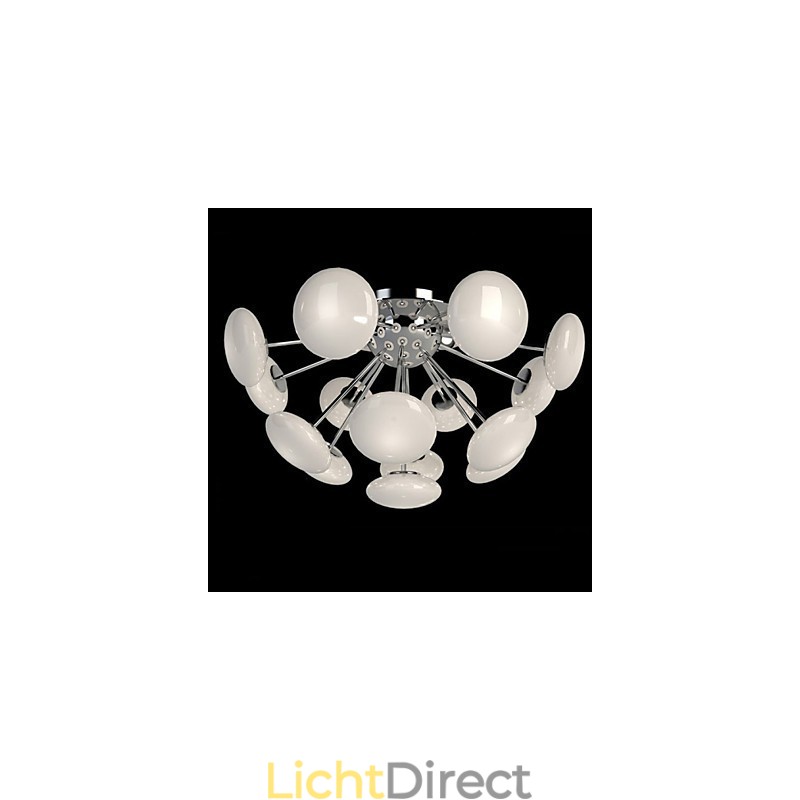 ModernYestaurant Lamp Eenvoudige Ronde Glazen Kunst Hanglamp Europese Stijl