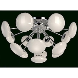 ModernYestaurant Lamp Eenvoudige Ronde Glazen Kunst Hanglamp Europese Stijl