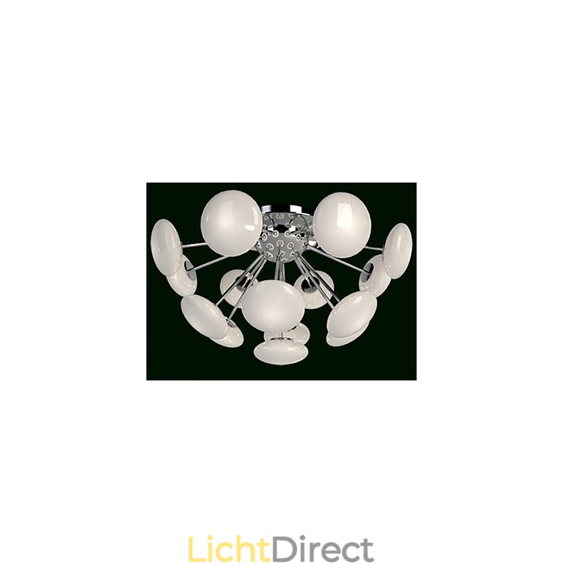 ModernYestaurant Lamp Eenvoudige Ronde Glazen Kunst Hanglamp Europese Stijl