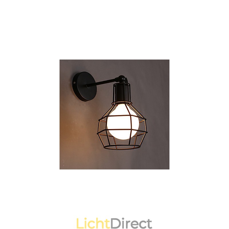 Het herstellen van oude manieren is de oude straatlantaarn balkon gang smeedijzeren pot wandlamp