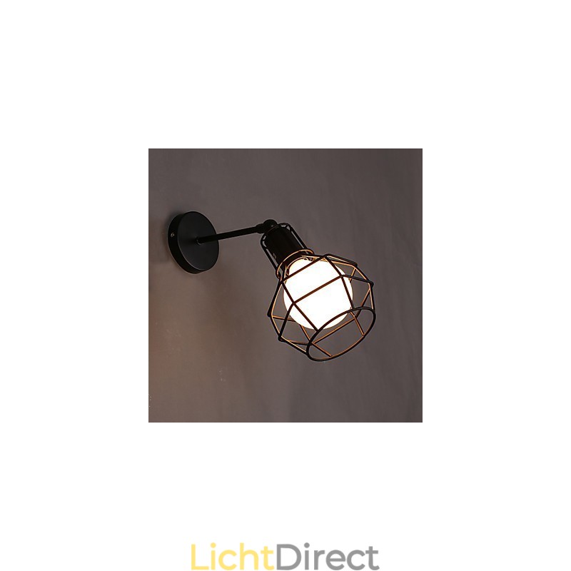Het herstellen van oude manieren is de oude straatlantaarn balkon gang smeedijzeren pot wandlamp