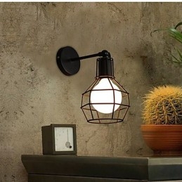 Het herstellen van oude manieren is de oude straatlantaarn balkon gang smeedijzeren pot wandlamp