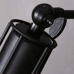 Het herstellen van oude manieren is de oude straatlantaarn balkon gang smeedijzeren pot wandlamp