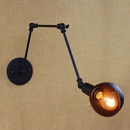 Retro Industriële Stijl Gangpad Trappen Gang Lange Arm Wandlamp Smeedijzer Balkon Restaurant Bar