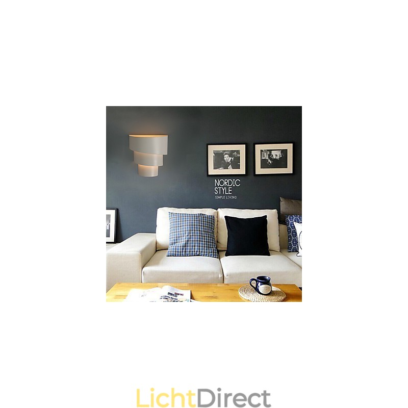 Kleine schelp Cartoon Wandlamp Smeedijzeren Fakkel Vorm Van Het Hoofd Van Een Bed Verlichting